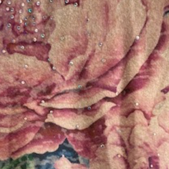 Floral Print Pullover Sweater 🆕 - Picture 3 of 7